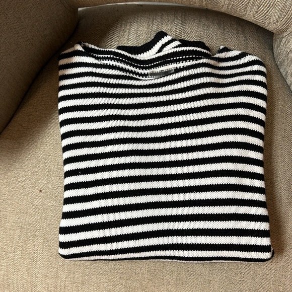 Sundays || cotton wool blend classic striped sweater - Picture 3 of 6